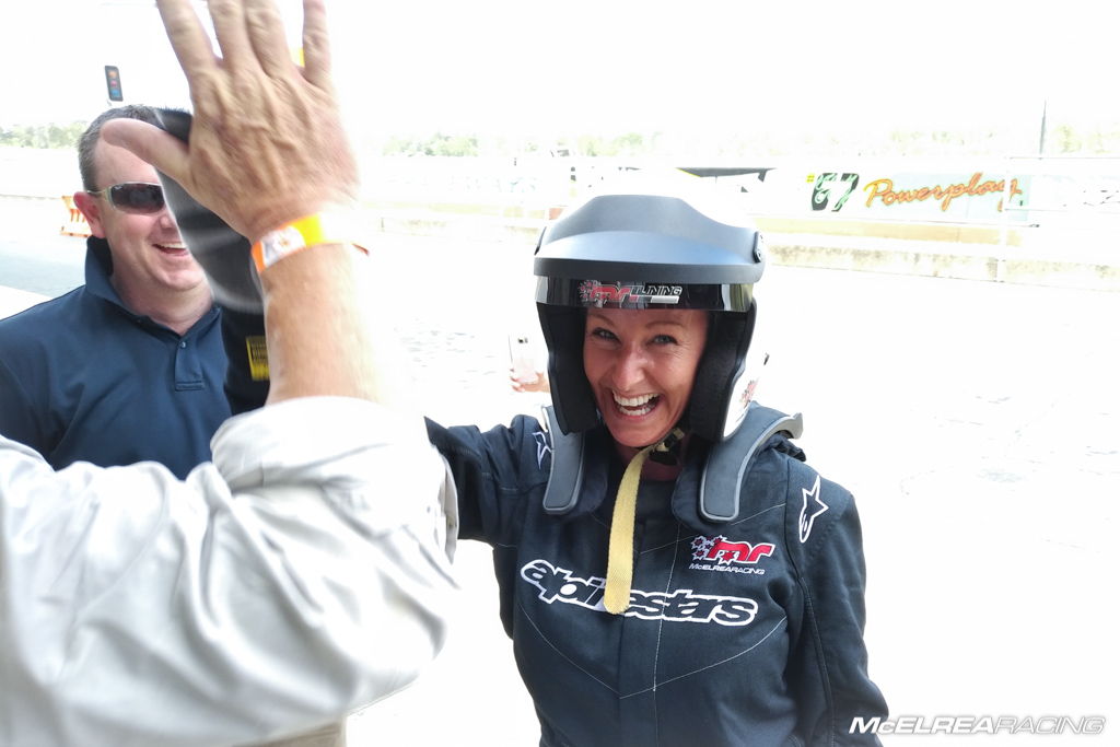 Special guests enjoy our corporate ride-day at Queenland Raceway