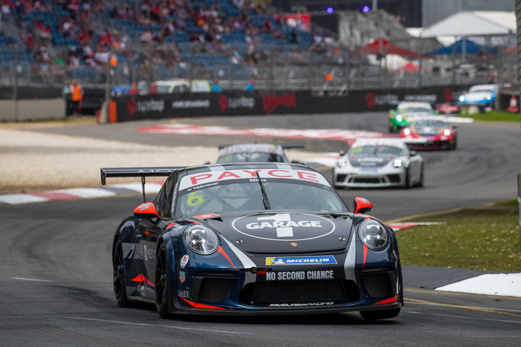Tim Miles #6 racing at Adelaide Street Circuit 2019