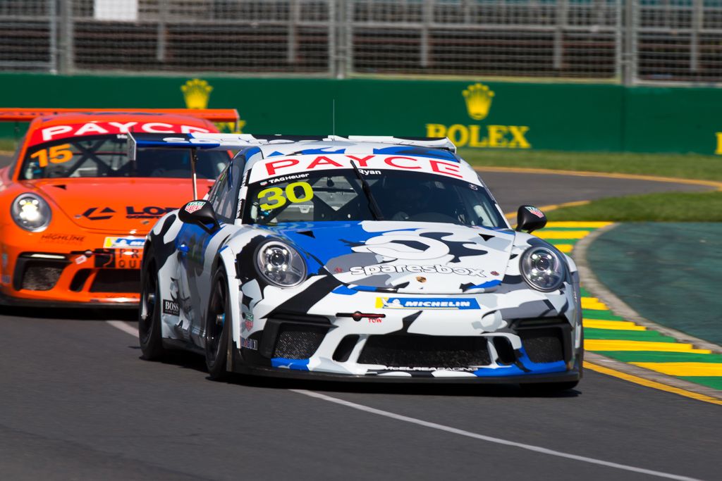 David Ryan #30 racing at Australian Grand Prix 2019
