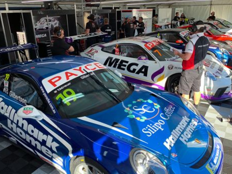 McElrea Racing crew at Phillip Island Circuit 2019