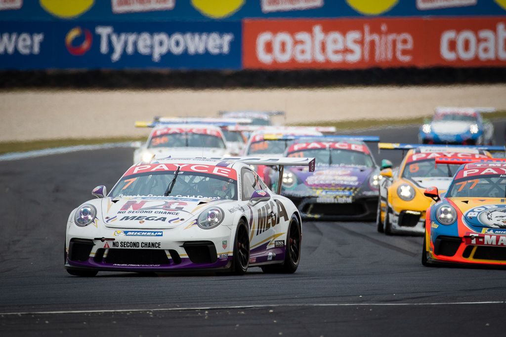 Warren Luff #7 racing at Phillip Island Circuit 2019