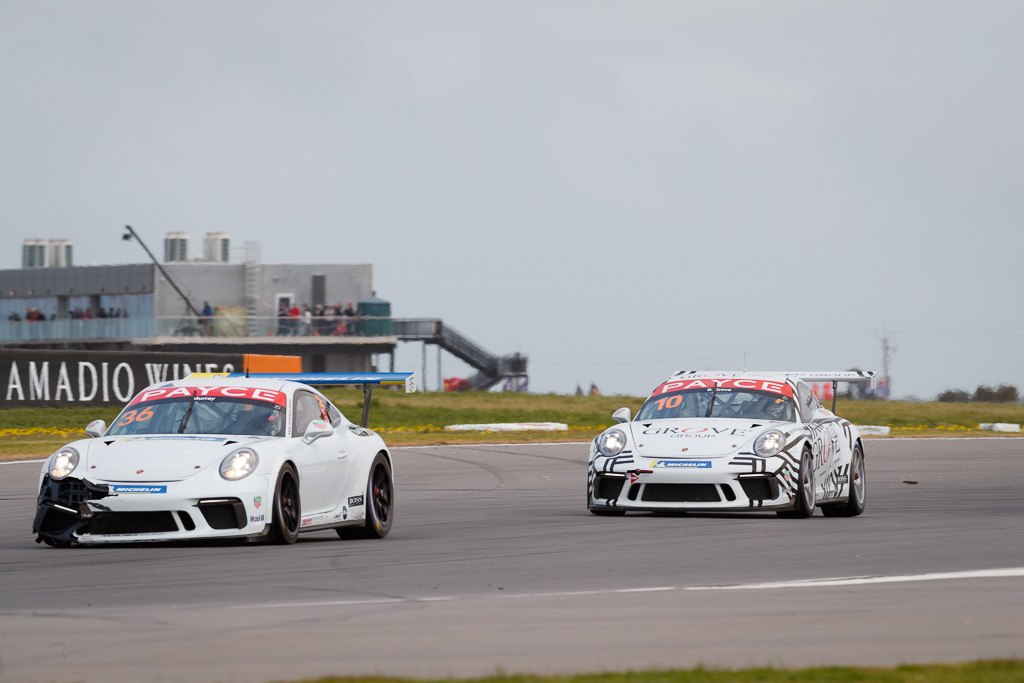 Cooper Murray #36 racing at The Bend Motorsport Park 2019