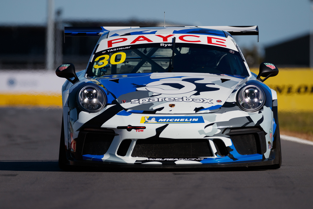 David Ryan #30 racing at The Bend Motorsport Park 2019