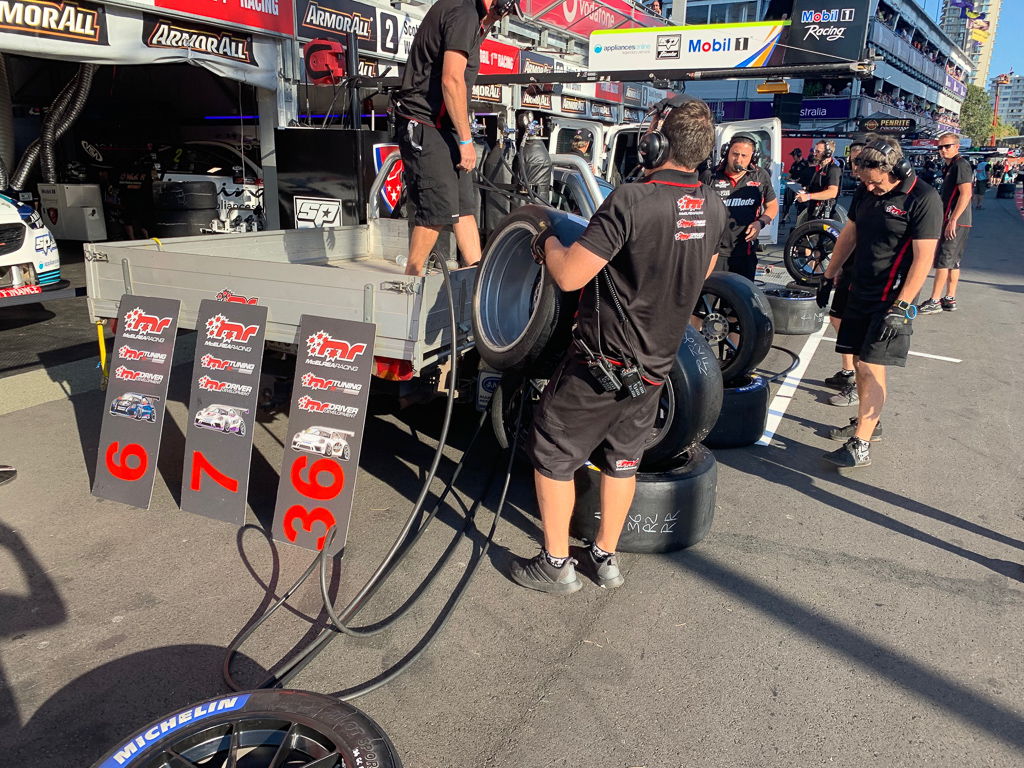 McElrea Racing crew at Surfers Paradise Street Circuit 2019