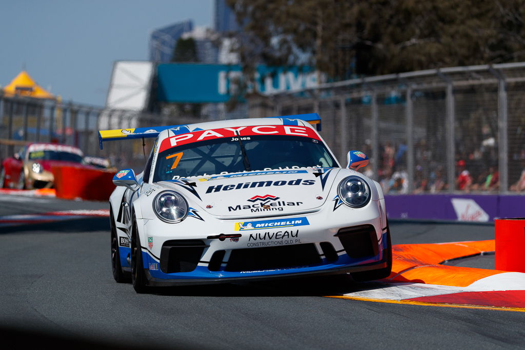 Harri Jones #7 racing at Surfers Paradise Street Circuit 2019