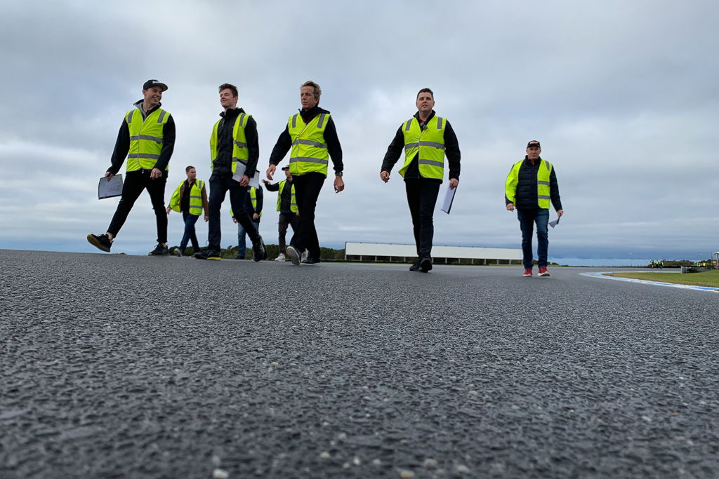 McElrea Racing drivers at Phillip Island Circuit 2019