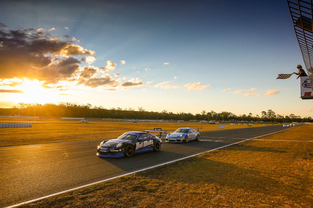 Harri Jones #12 racing at Queensland Raceway 2019