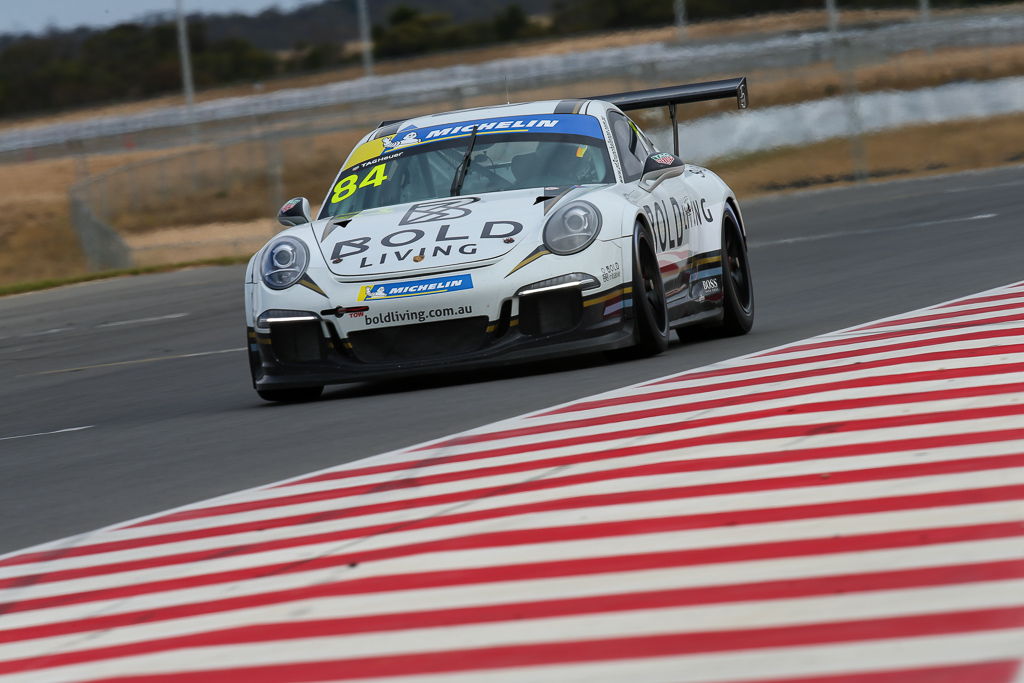 Brett Boulton #84 racing at The Bend Motorsport Park 2019