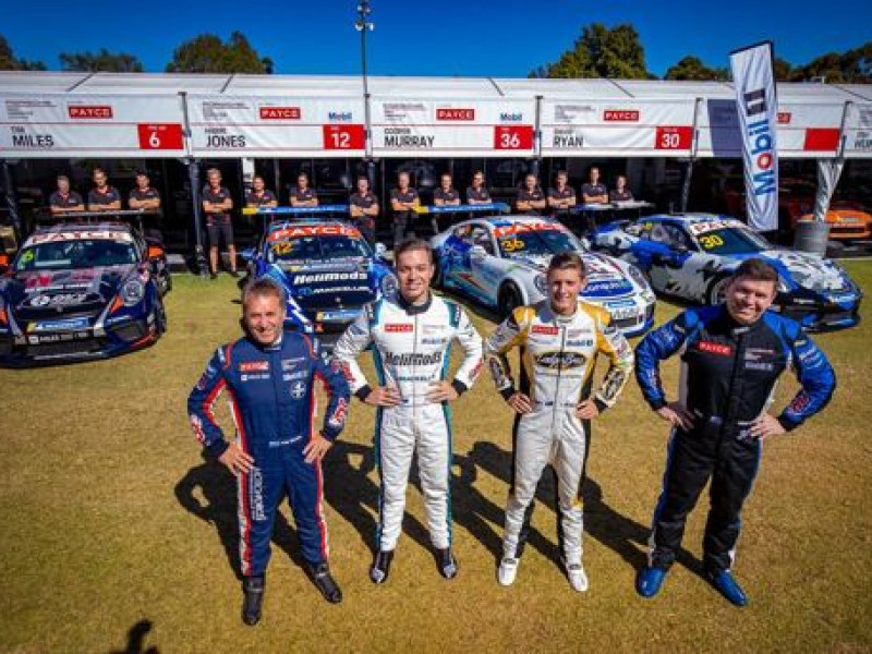 McElrea Racing drivers at Adelaide Street Circuit 2020