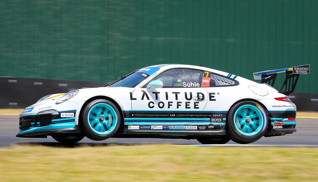 Ryan Suhle #7 racing at Sandown International Raceway 2020