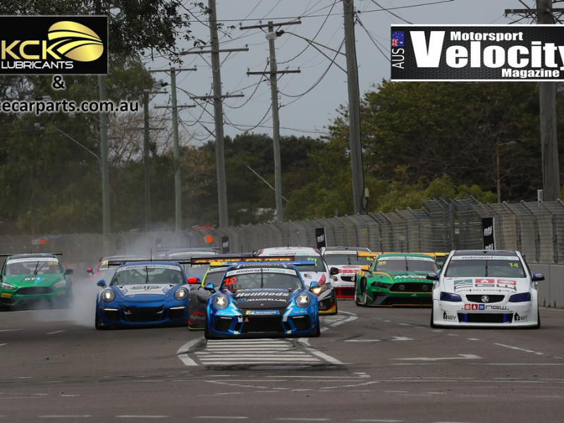 McElrea Racing drivers at Townsville Street Circuit 2020