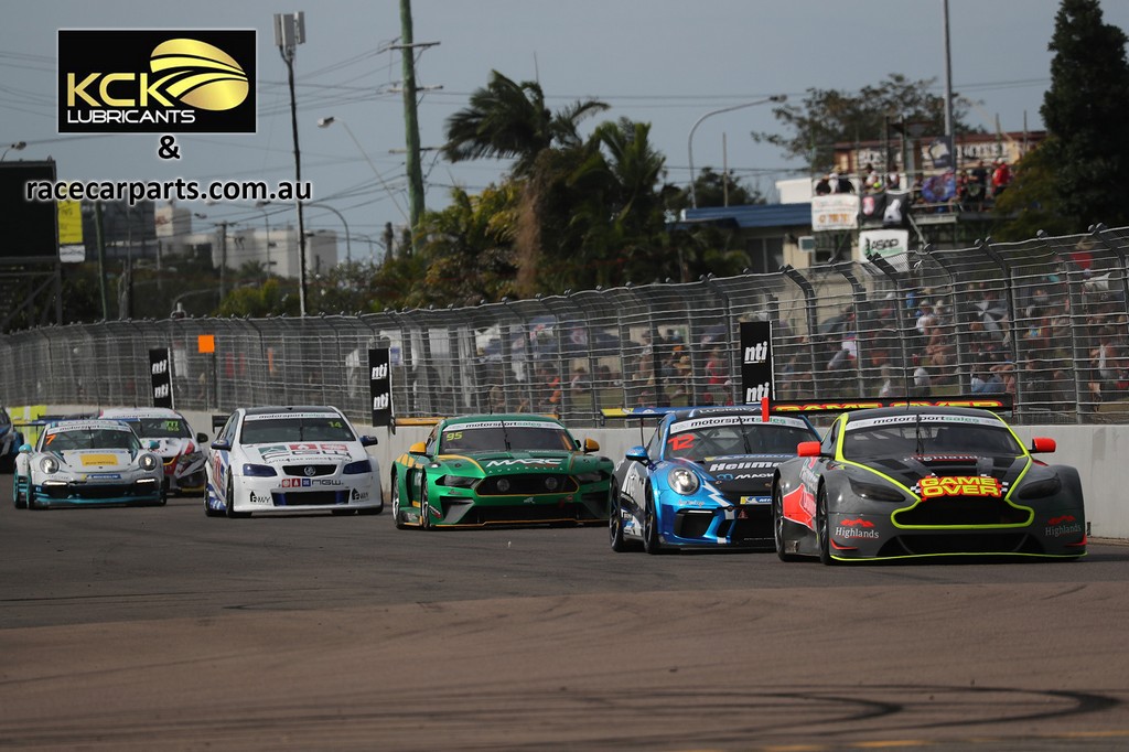 Harri Jones #12 racing at Townsville Street Circuit 2020