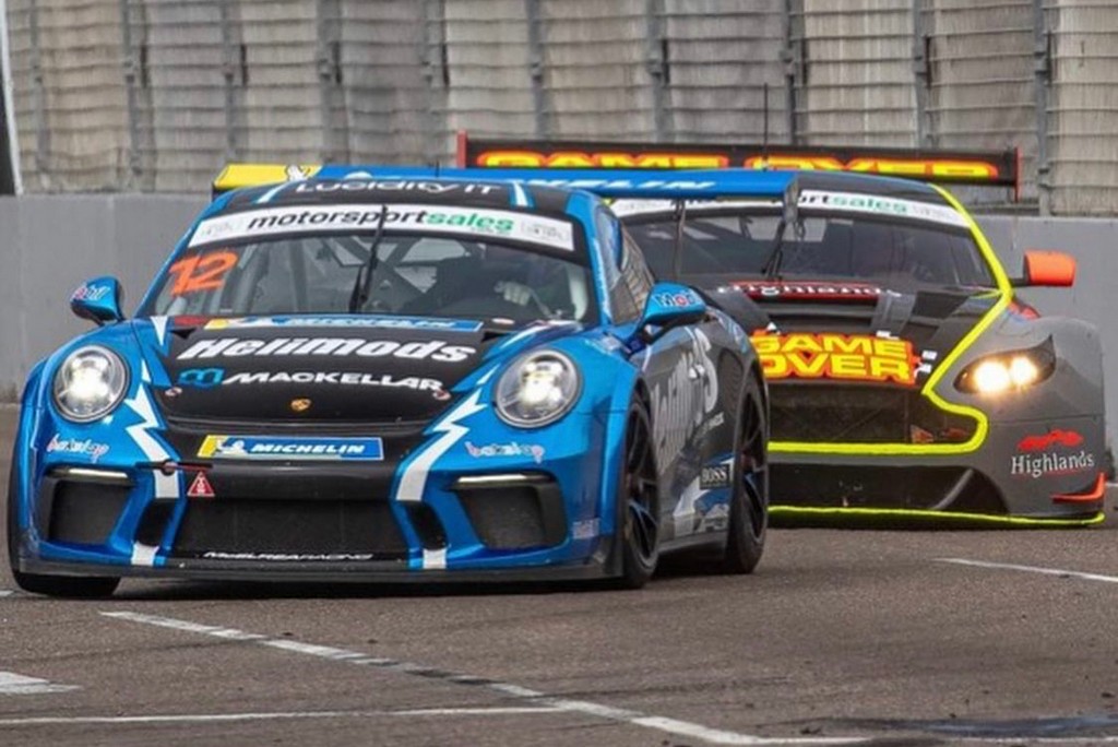 Harri Jones #12 racing at Townsville Street Circuit 2020