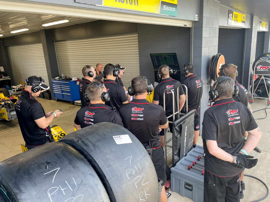 McElrea Racing crew at Phillip Island Circuit 2021