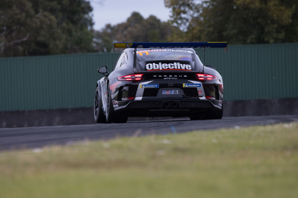 Jackson Walls #11 racing at Sandown International Raceway 2021