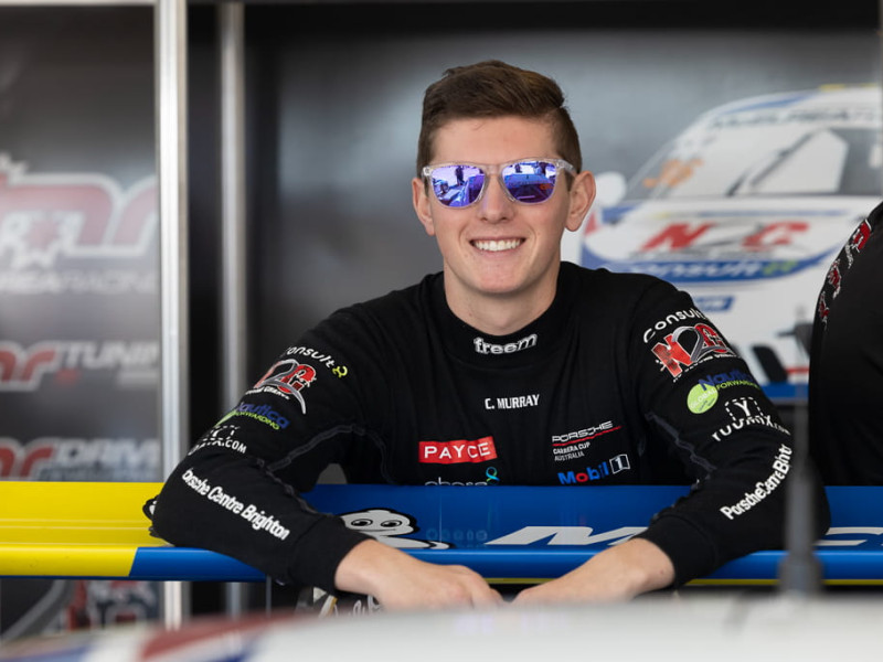 Cooper Murray #36 racing at Townsville Street Circuit 2021