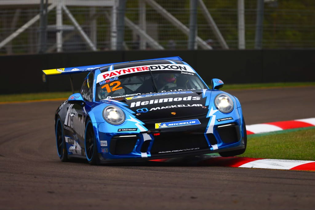 Harri Jones #12 racing at Townsville Street Circuit 2021