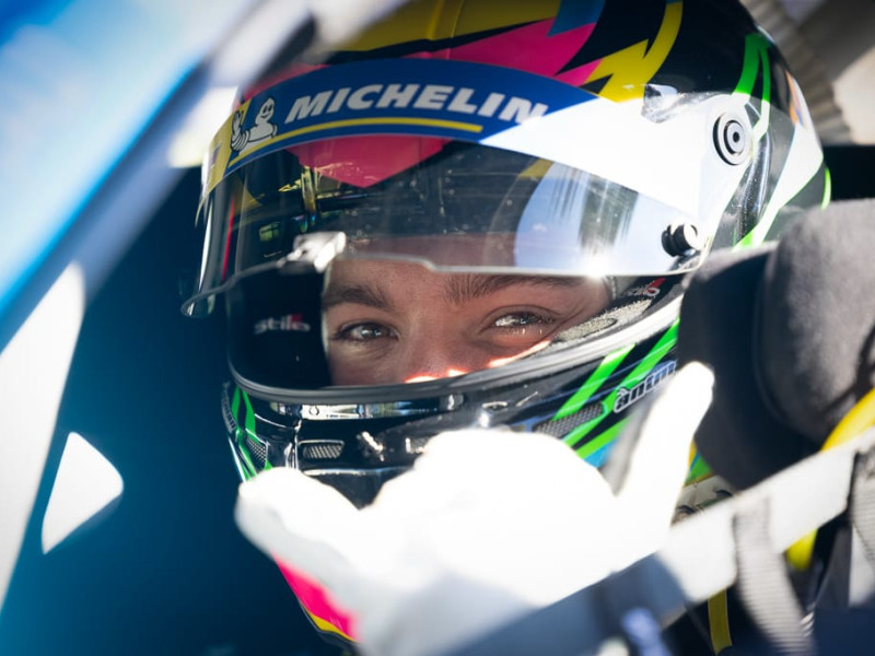 Harri Jones #12 racing at Townsville Street Circuit 2021