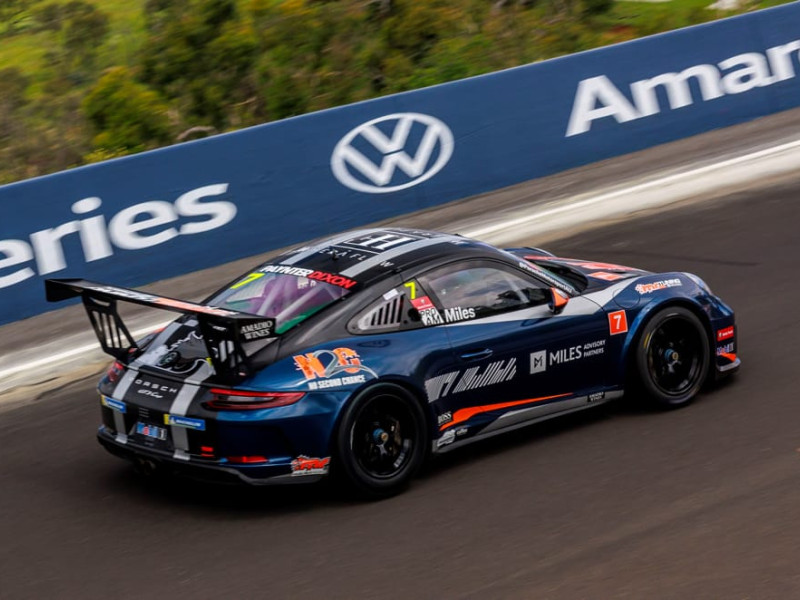 Tim Miles #7 racing at Mount Panorama Circuit Bathurst 2021