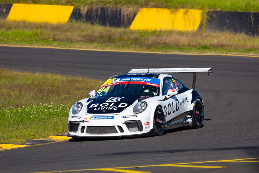 Brett Boulton #84 racing at Sydney Motorsport Park 2022