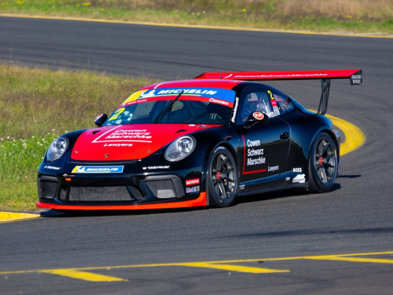 Richard Cowen #2 racing at Sydney Motorsport Park 2022