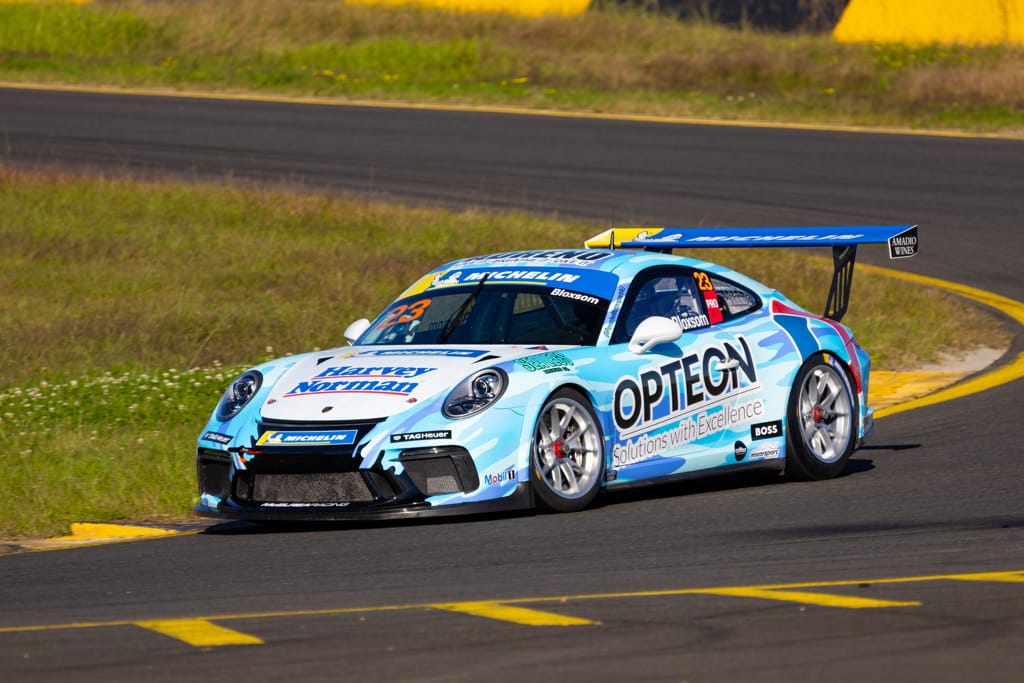 Lockie Bloxsom #23 racing at Sydney Motorsport Park 2022