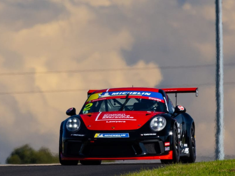 Richard Cowen #2 racing at Sydney Motorsport Park 2022