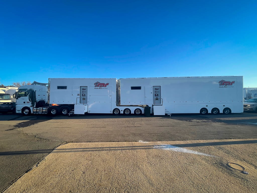 McElrea Racing crew at Winton Motor Raceway 2022