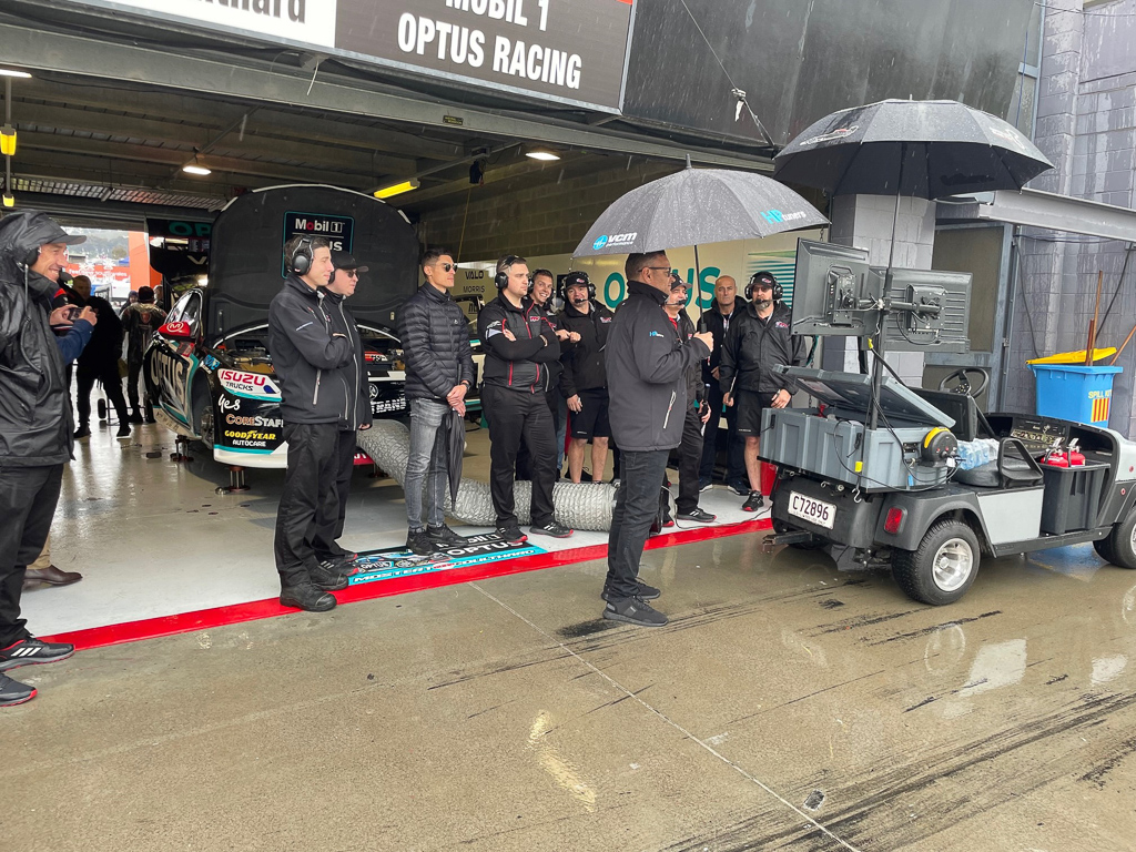 McElrea Racing crew at Mount Panorama Circuit Bathurst 2022