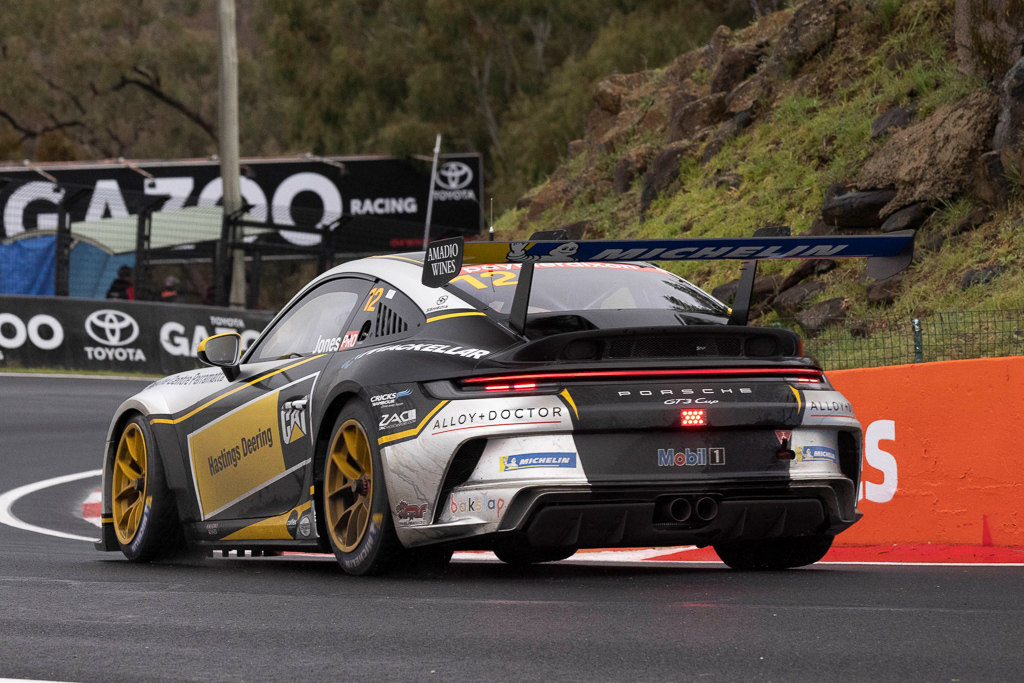 Harri Jones #12 racing at Mount Panorama Circuit Bathurst 2022