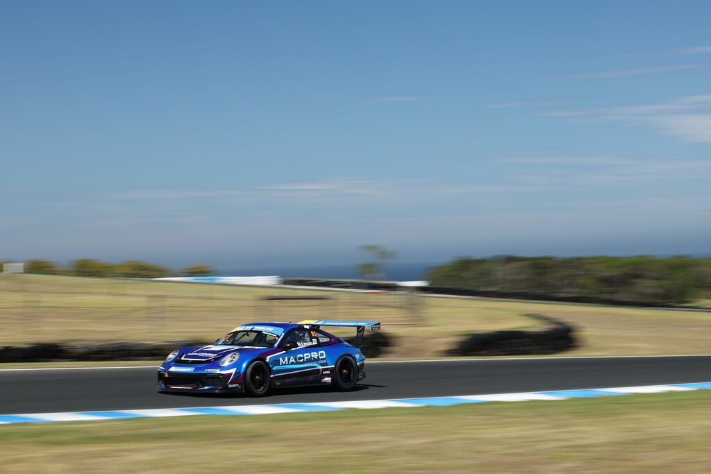 Tom McLennan #81 racing at Phillip Island Circuit 2023