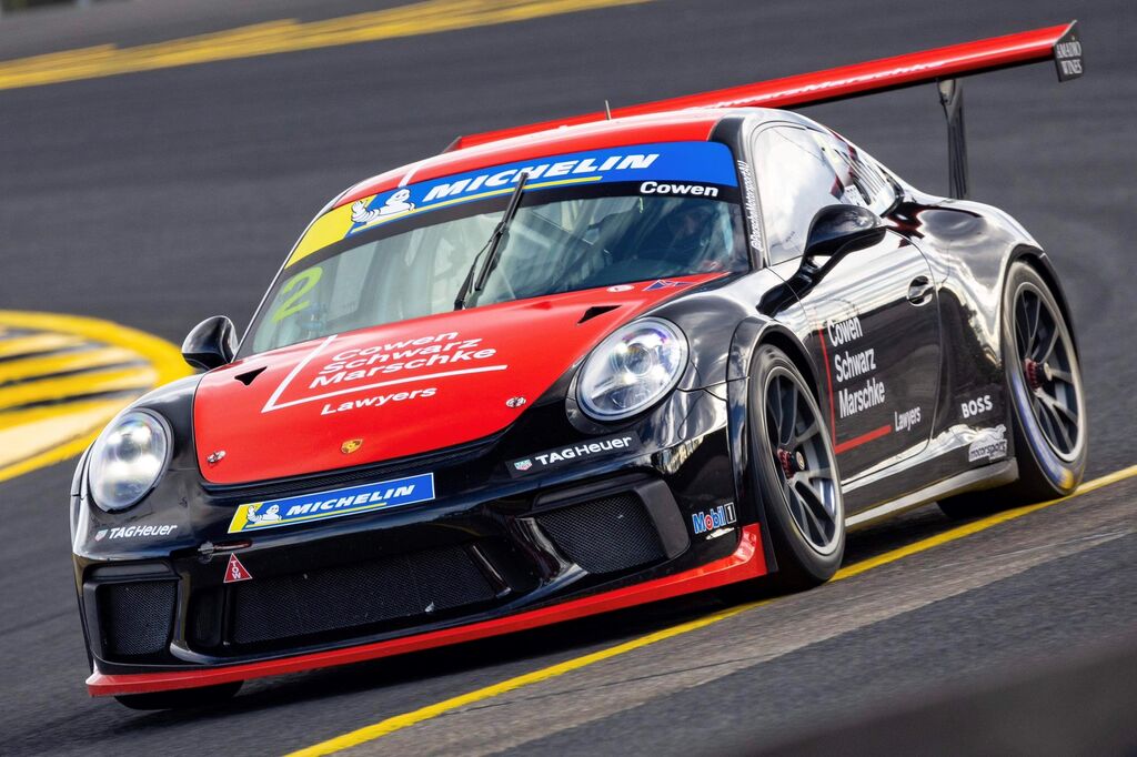 Richard Cowen #2 racing at Sydney Motorsport Park 2023