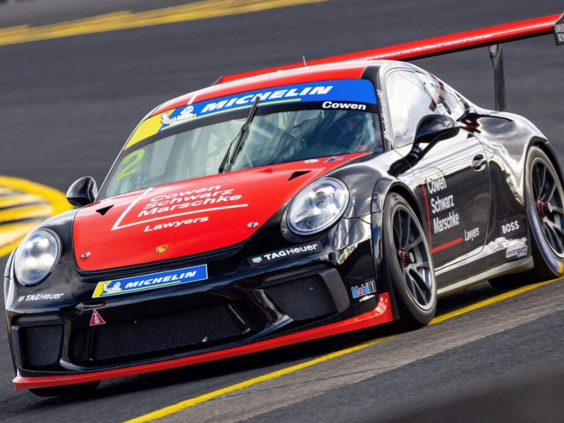 Richard Cowen #2 racing at Sydney Motorsport Park 2023