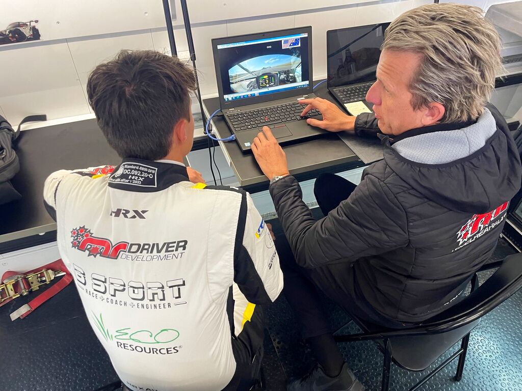 McElrea Racing driver coaching at The Bend Motorsport Park 2023
