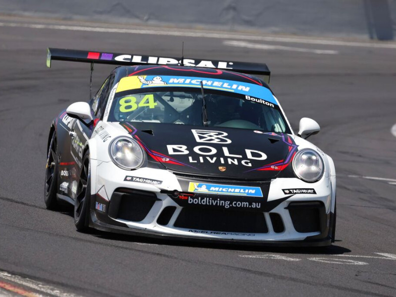 Brett Boulton #84 racing at Mount Panorama Circuit Bathurst 2023