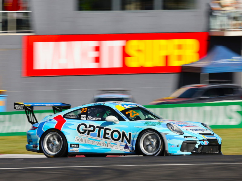 Lockie Bloxsom #23 racing at Mount Panorama Circuit Bathurst 2023