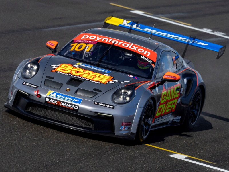 Ryder Quinn #101 racing at The Bend Motorsport Park 2023