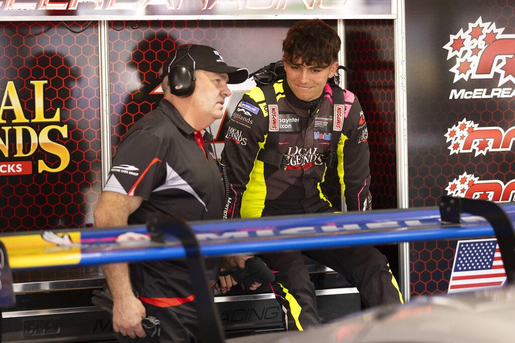 Ryder Quinn #101 racing at Sandown International Raceway 2023