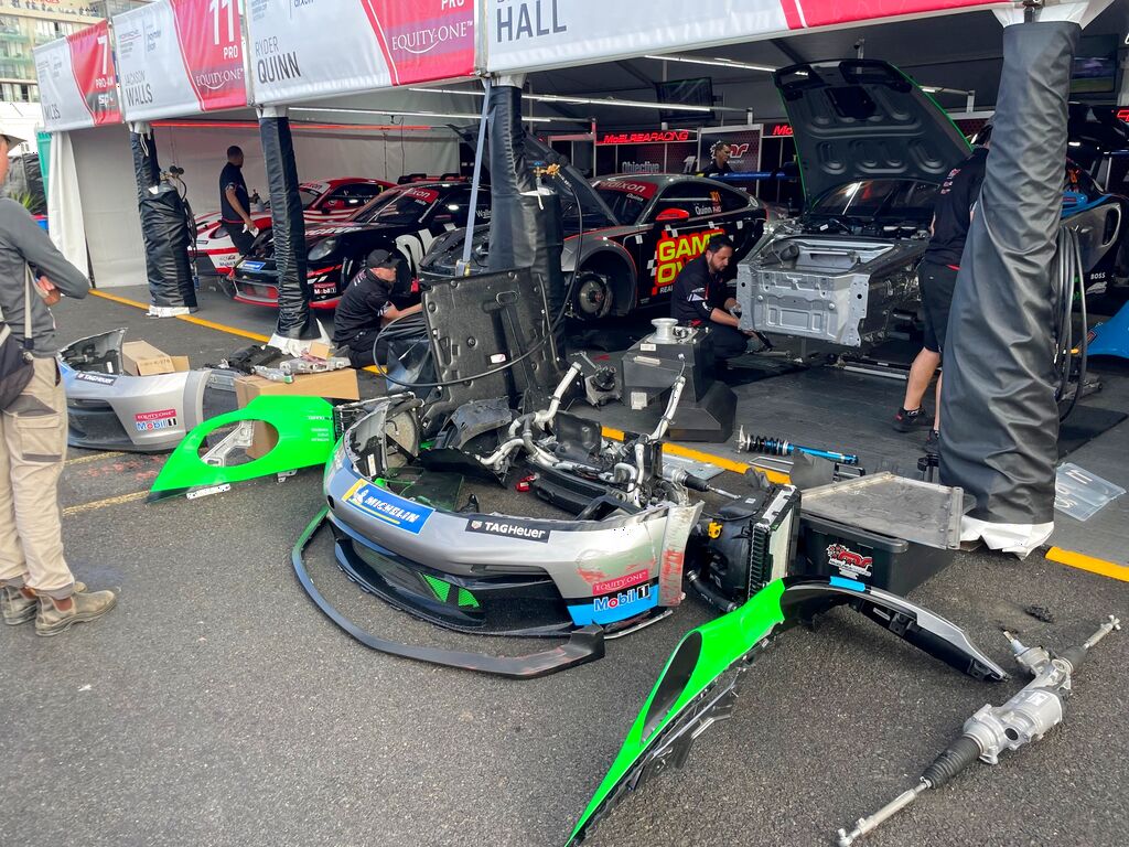 McElrea Racing crew at Mount Panorama Circuit Bathurst 2023