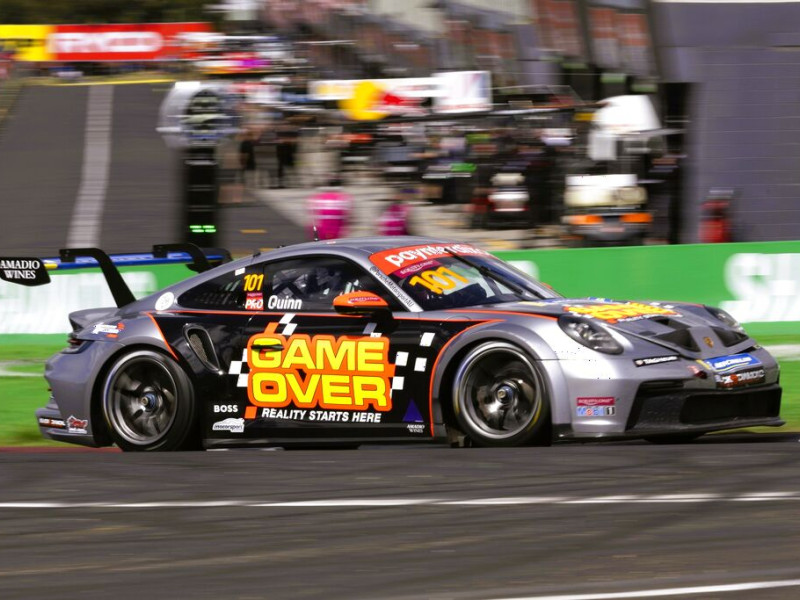 Ryder Quinn #101 racing at Mount Panorama Circuit Bathurst 2023