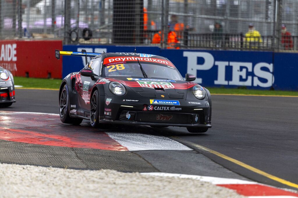 Bayley Hall #28 racing at Adelaide Street Circuit 2023