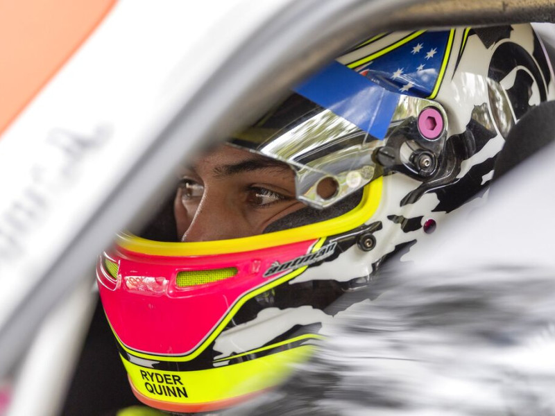 Ryder Quinn #101 racing at Adelaide Street Circuit 2023