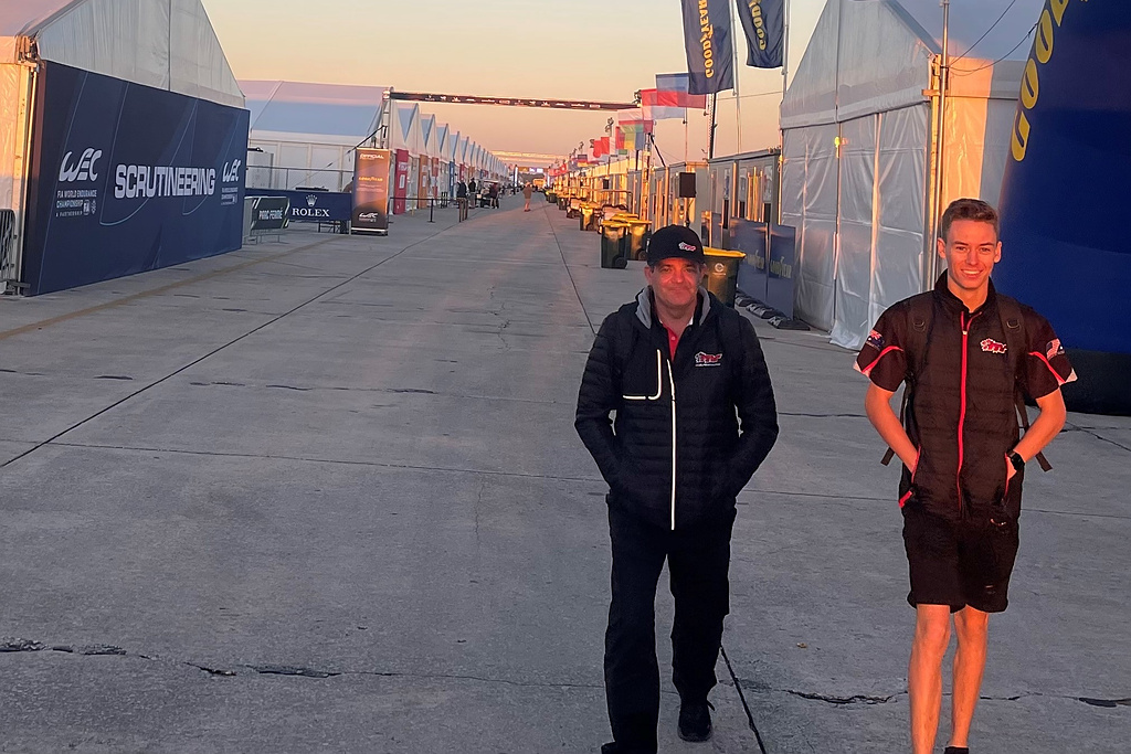 McElrea Racing crew at Sebring, Florida 2023