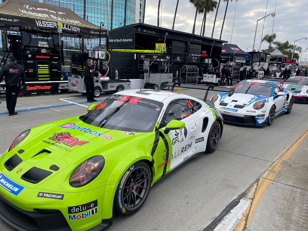 McElrea Racing crew at Long Beach, California 2023