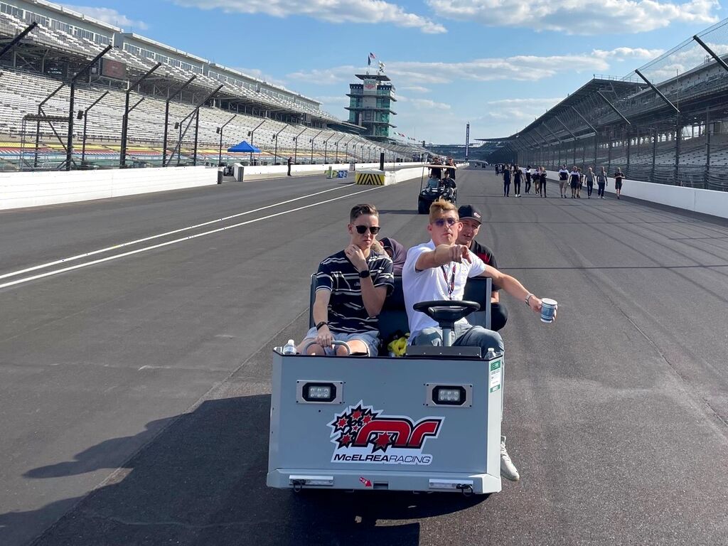 McElrea Racing crew at Indianapolis, Indiana 2023