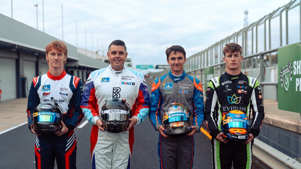 McElrea Racing drivers at Phillip Island Circuit 2024