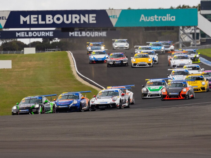 McElrea Racing drivers at Phillip Island Circuit 2024