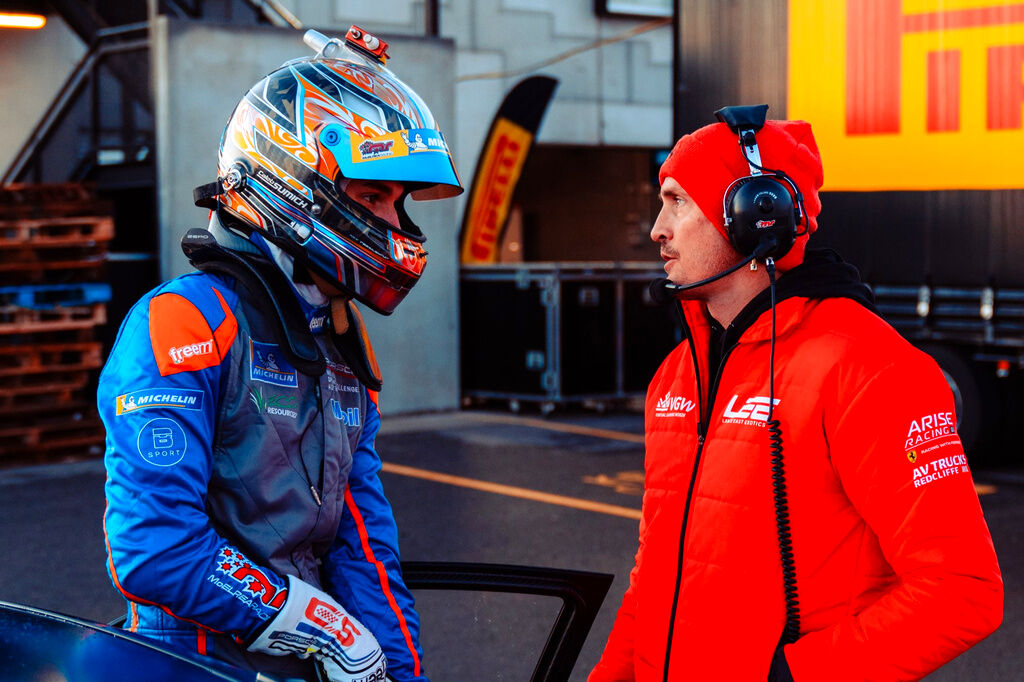 Caleb Sumich #14 racing at The Bend Motorsport Park 2024