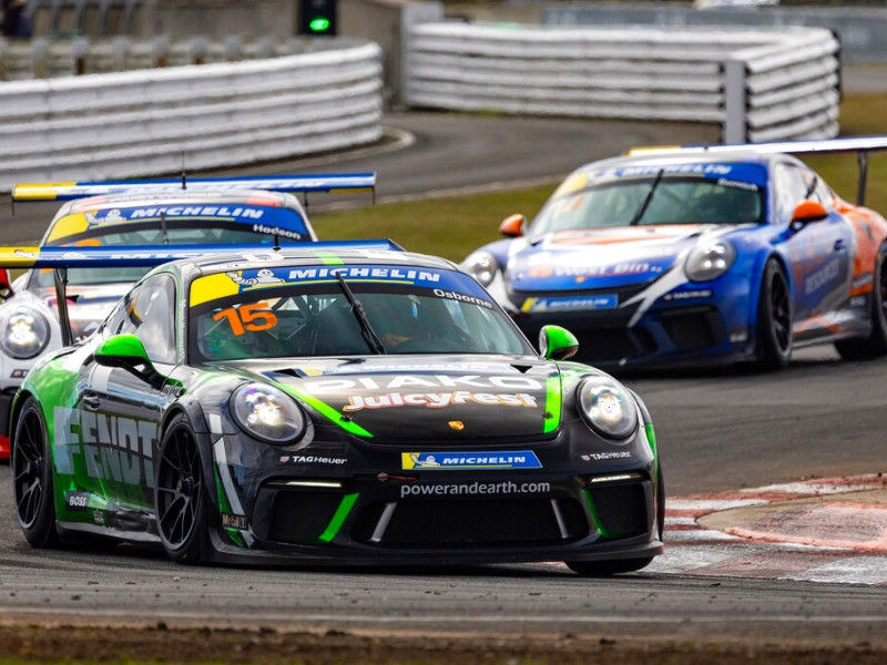 McElrea Racing drivers at Symmons Plains Raceway 2024