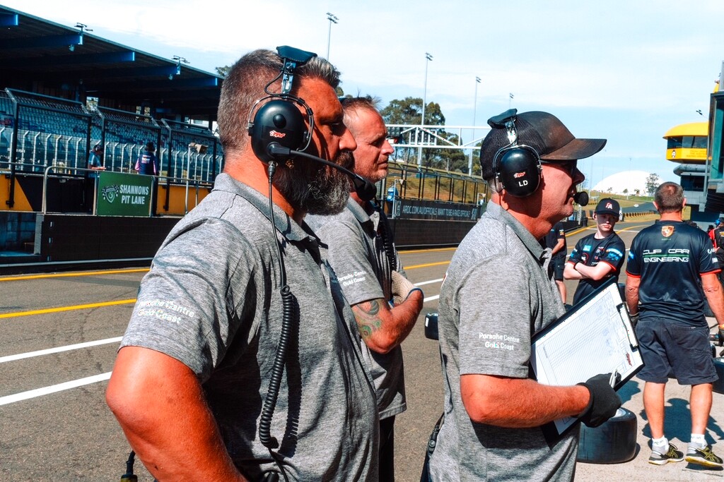 McElrea Racing crew at Sydney Motorsport Park 2024